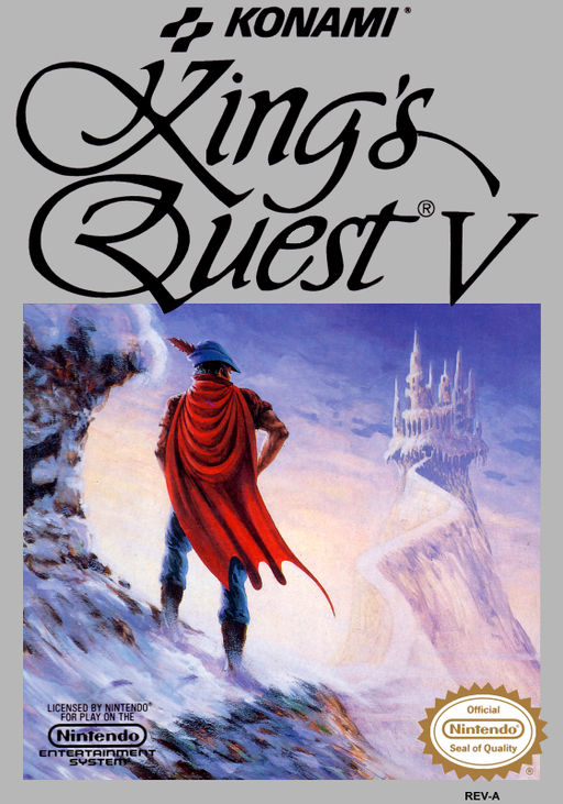 King's Quest V (USA) box art